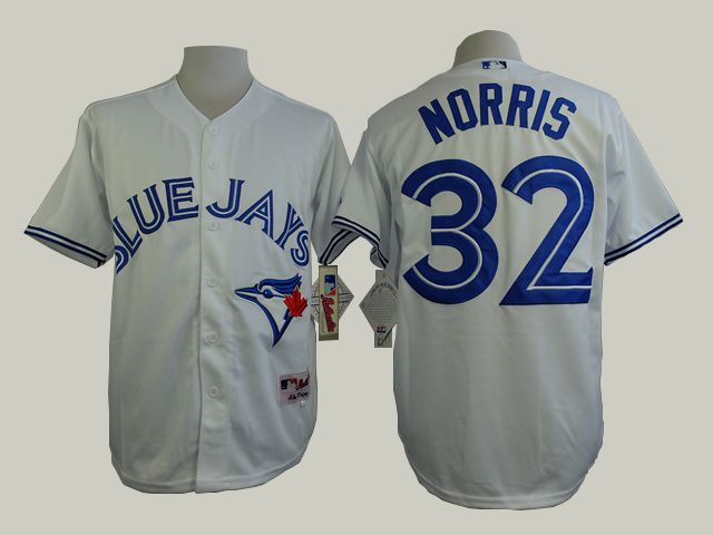 Men Toronto Blue Jays #32 Norris White MLB Jerseys->toronto blue jays->MLB Jersey